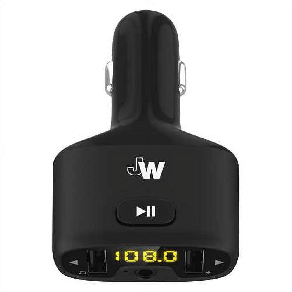 Bluetooth FM Transmitter - Black Just Wireless