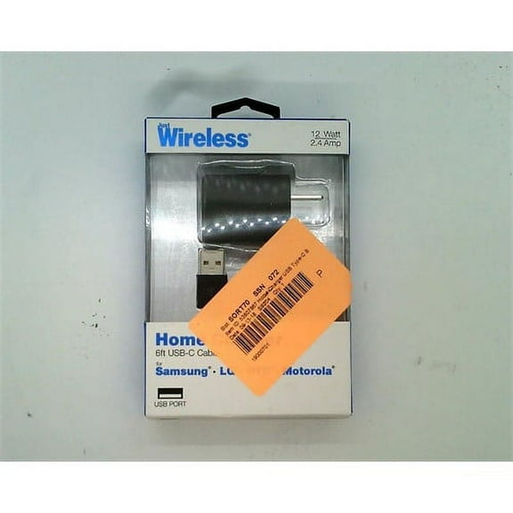 Just Wireless Home Charger USB Type-C - Black