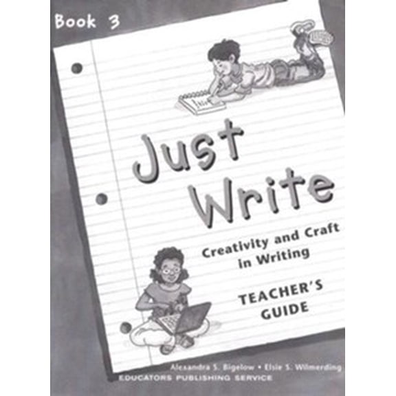 Just Write Book 3, Teacher Guide (Homeschool Edition)