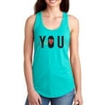 thumbnail image 1 of Just You Colorful  Racerback Tank Women -Image by Shutterstock, Female x-Large, 1 of 4