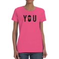 thumbnail image 1 of Just You Colorful  Shaped T-Shirt Women -Image by Shutterstock, Female XX-Large, 1 of 4