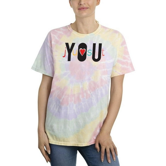Just You Colorful  Tie Dye Spiral Women -Image by Shutterstock, Female Medium