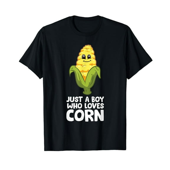 Just a Boy Who Loves Corn T-Shirt