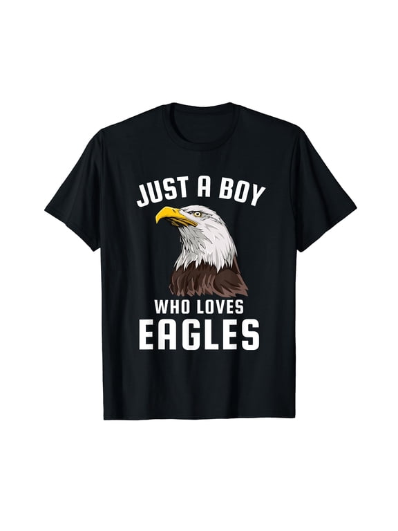 Just a Boy Who Loves Eagles T-Shirt