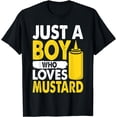 thumbnail image 1 of Just a Boy Who Loves Mustard T-Shirt, 1 of 4