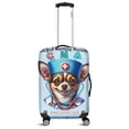 thumbnail image 1 of Just a Certified Nursing Assistant Cna Who Loves Her Chihuahua Travel Luggage Cover Dog Lover Gifts Idea Suitcase Dust Protective Decor - 00003, 1 of 5