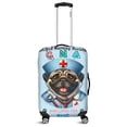 thumbnail image 1 of Just a Certified Nursing Assistant Cna Who Loves Her Pug Travel Luggage Cover Dog Lover Gifts Suitcase Dust Protective Decor - 00003, 1 of 5