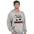 thumbnail image 1 of Just a Classic Grandpa Video Gamer Men's Big & Tall Graphic Zip Up Hoodie Brisco Brands 2X, 1 of 5