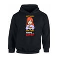 thumbnail image 1 of Just a Girl Who Loves Anime and Ramen Hooded Sweatshirt Anime Hoodie Humor Sweater Japanese Kawaii, 1 of 5