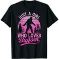 thumbnail image 1 of Just a Girl Who Loves Bigfoot – Funny Sasquatch T-Shirt, 1 of 3