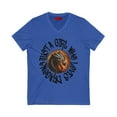 thumbnail image 1 of Just a Girl Who Loves Dragons Unisex Jersey Short Sleeve V-Neck Tee, 1 of 2