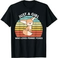 thumbnail image 1 of Just a Girl Who Loves Fennec Foxes Cute Fennec Fox Kawaii Unisex T-Shirt for Men Women Kids, 1 of 5