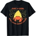 thumbnail image 1 of Just a Girl Who Loves Hermit Crabs Cute Hermit Crab Lover T-Shirt, 1 of 3