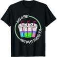 thumbnail image 1 of Just a Girl Who Loves Loaded Tea Funny Cold Loaded Ice Tea T-Shirt, 1 of 4