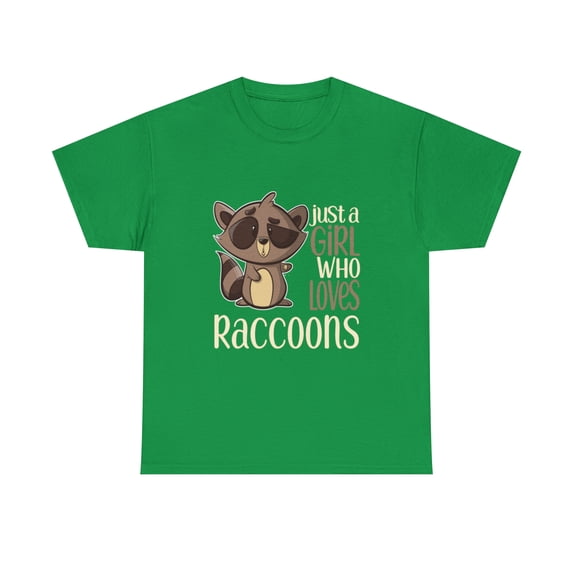 Just a Girl Who Loves Raccoons Gift for Racoon Lovers Gift