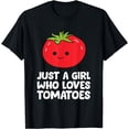 thumbnail image 1 of Just a Girl Who Loves Tomatoes T-Shirt, 1 of 3