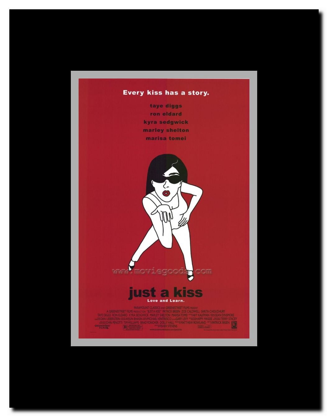 Just a Kiss Framed Movie Poster