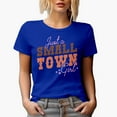 thumbnail image 1 of Just a Small Town Girl, Country Themed Quote Merch Gift, Royal Blue T-Shirt, XL, 1 of 5
