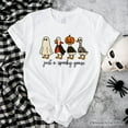 thumbnail image 1 of Just a Spooky Goose T-Shirt, Funny Halloween Costumes Tee, 1 of 10