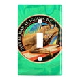 thumbnail image 1 of Just as Bad as Iguana Be Tropical Island Beach Surf Plastic Wall Decor Toggle Light Switch Plate Cover, 1 of 4