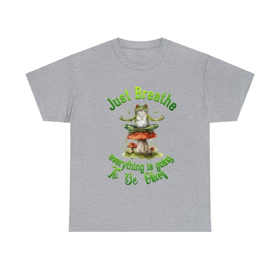 Just breathe everything is going to be okay Frog Hippie Shirt ID-0222-SYK9