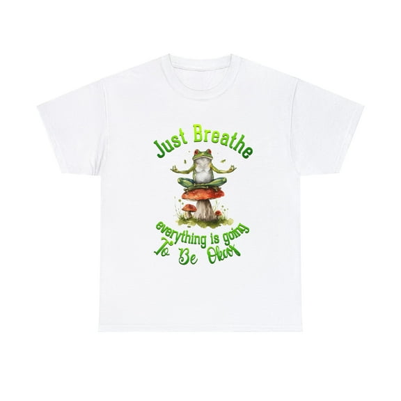 Just breathe everything is going to be okay Frog Hippie Shirt ID-0222-SYK9