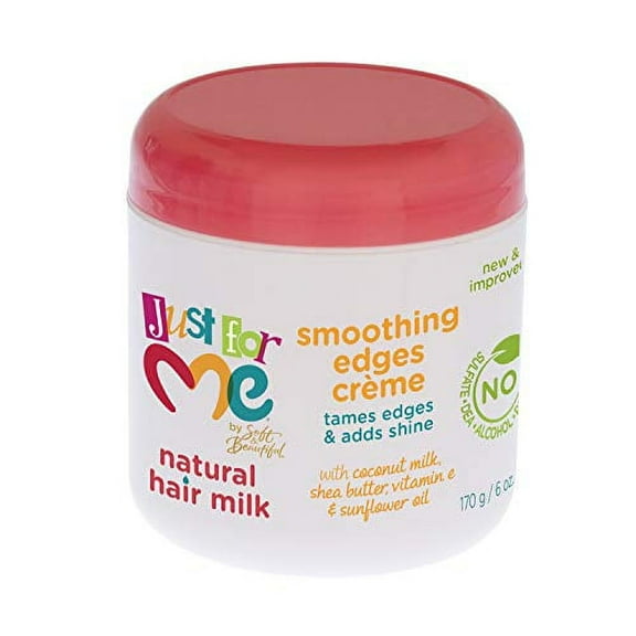 Just for Me Natural Hair Milk Smoothing Edges Creme, Tames Edges & Adds Shine, 6 oz, 3 Pack