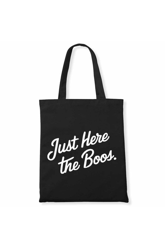 Just here for the boos. Lazy Halloween Costume Funny Musician Canvas Bag 2Pcs