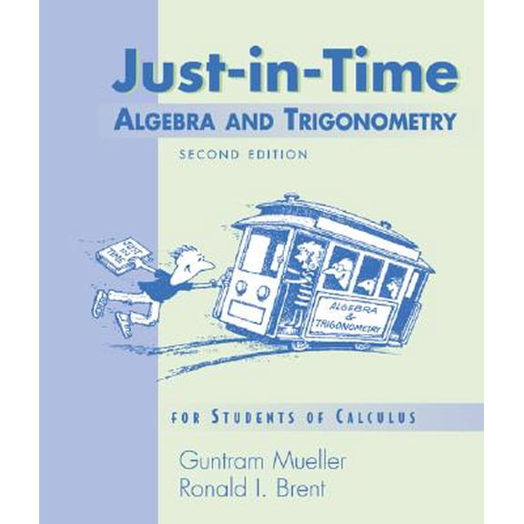 Pre-Owned Just-in-Time Algebra and Trigonometry for Students of Calculus, Paperback