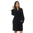 thumbnail image 1 of Just love Women's Kimono Robe / Bath Robe - Lightweight and Comfortable (Black, X-Small, Regular), 1 of 2