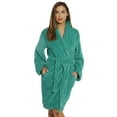 thumbnail image 1 of Just love Women's Kimono Robe / Bath Robe - Lightweight and Comfortable (Emerald, Small, Regular), 1 of 3