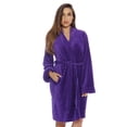 thumbnail image 1 of Just love Women's Kimono Robe / Bath Robe - Lightweight and Comfortable (Purple, 3X, Regular), 1 of 2