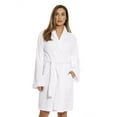 thumbnail image 1 of Just love Women's Kimono Robe / Bath Robe - Lightweight and Comfortable (White, Large, Regular), 1 of 3