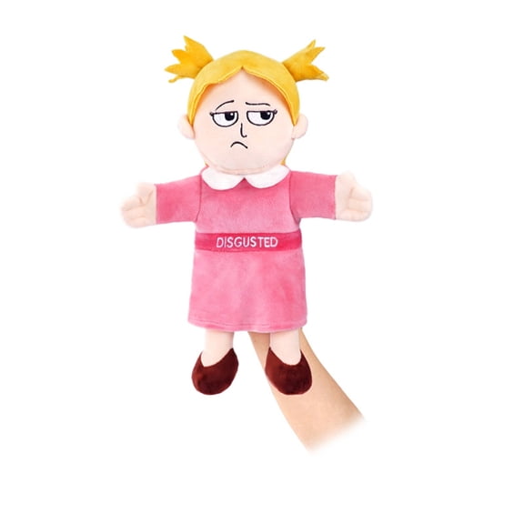 Just qunseen 12'' Disgusted Hand Puppet Interactive Educational Playing Puppet for Boys Girls Gift