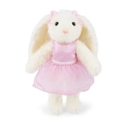 Just qunseen 13.3" Bunny Plush Toy with Pink Ballet Dress Soft Stuffed Animal Girls Gift