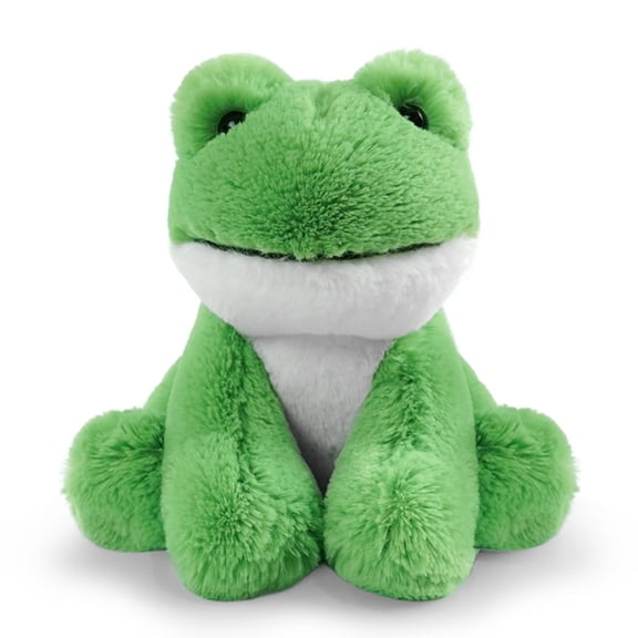 Just qunseen 8.5" Frog Stuffed Animal Plush Toy Soft Educational for Boys Girls Gift