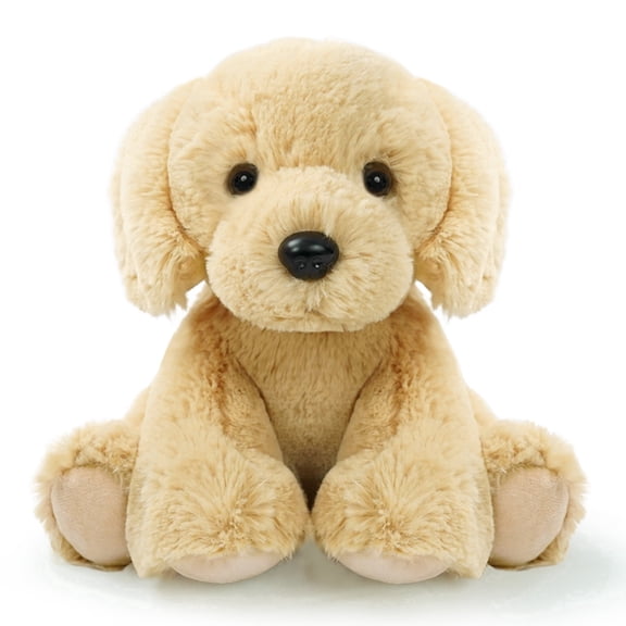 Just qunseen 8.5" Golden Retriever Plush Stuffed Animal Toy Educational for Kids Holiday Gift