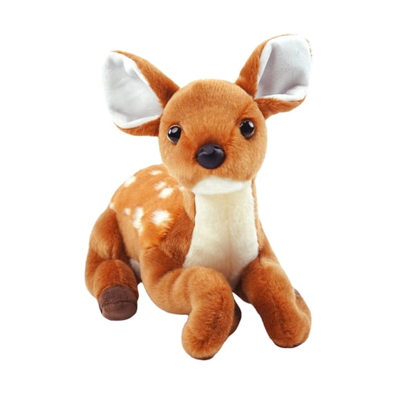 Just qunseen 9.5" Deer Plush Toy Stuffed Animal for Kids