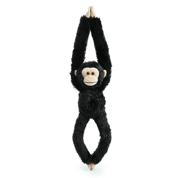 Just qunseen 20'' Hanging Chimpanzee Plush Toy Stuffed Animal Interactive for Kids Birthday Gift