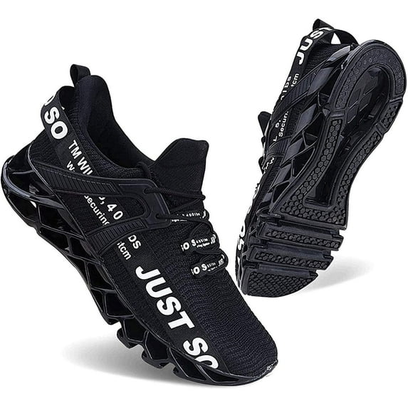 Just so so Men's Running Shoes Adult Blade-Type Shock Absorption Sneakers