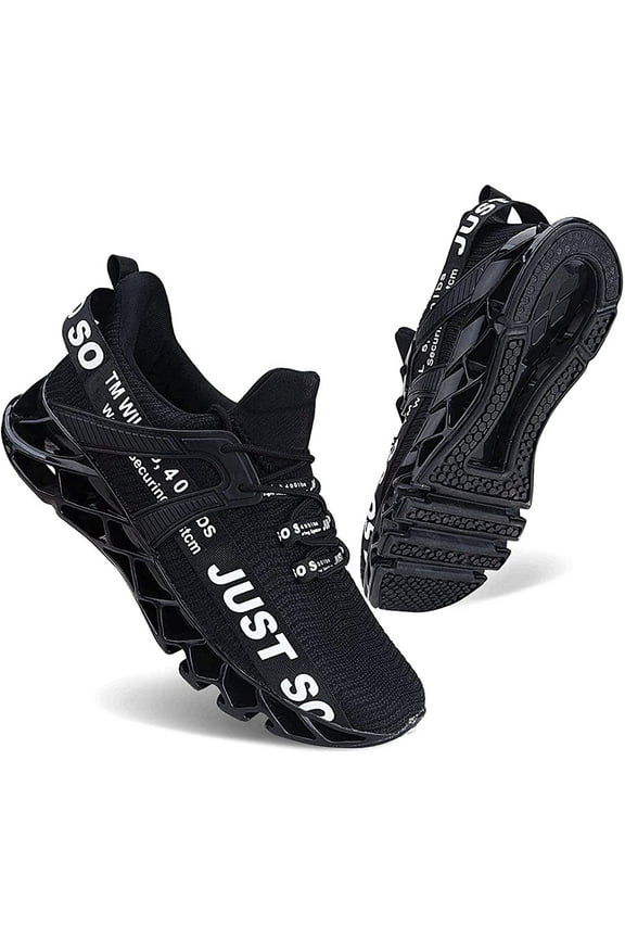 Just so so Men's Running Shoes Adult Blade-Type Shock Absorption Sneakers