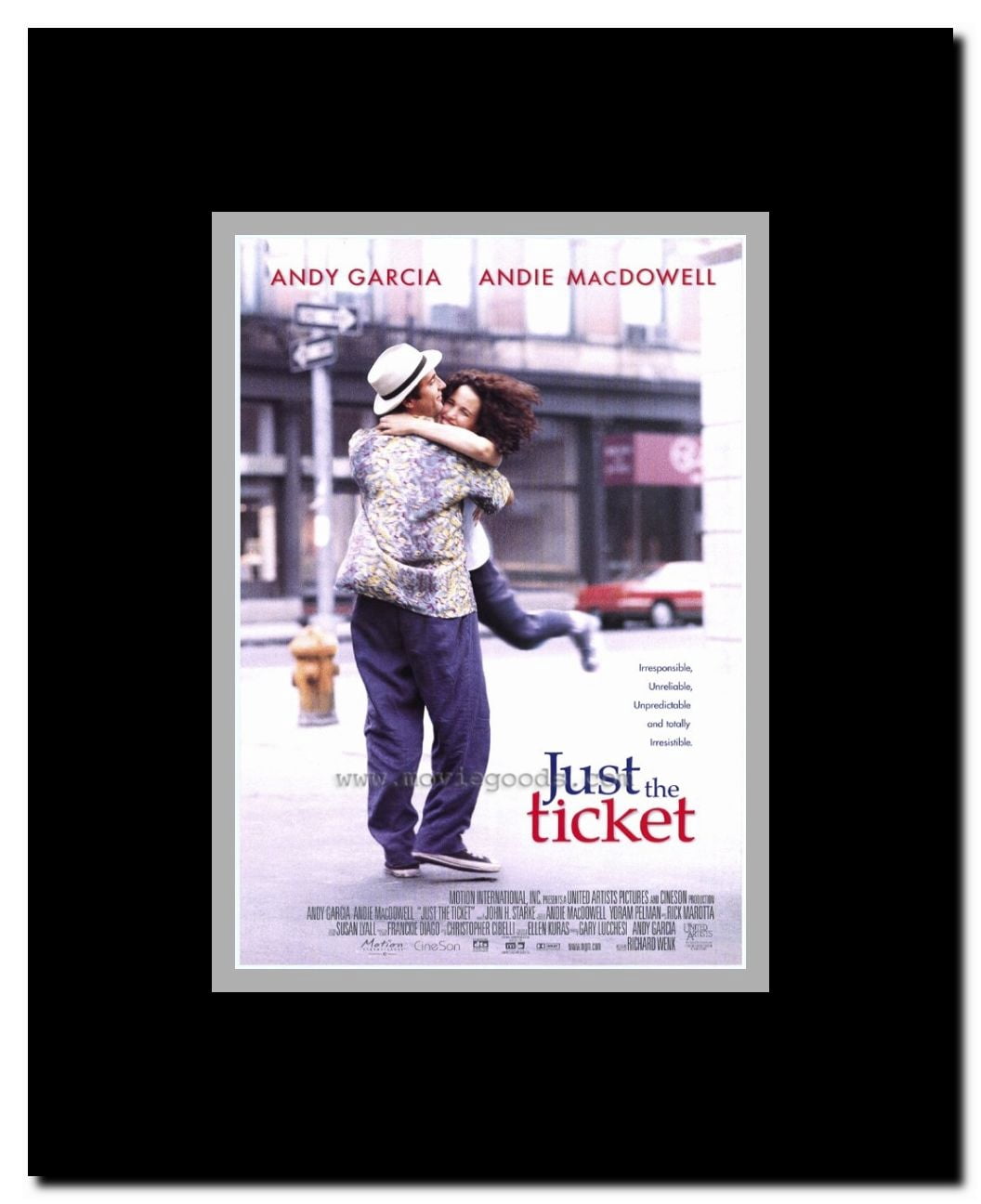 Just the Ticket Framed Movie Poster