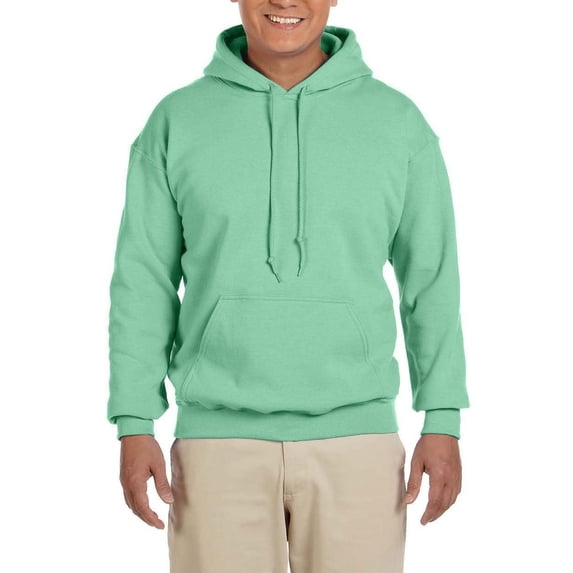 JustBlanks Heavy Blend Hooded Sweatshirt Soft Cotton Poly Blend Pullover with Kangaroo Pocket