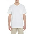 thumbnail image 1 of JustBlanks Heavyweight Cotton Pocket T Shirt with Short Sleeves Classic Fit, 1 of 1