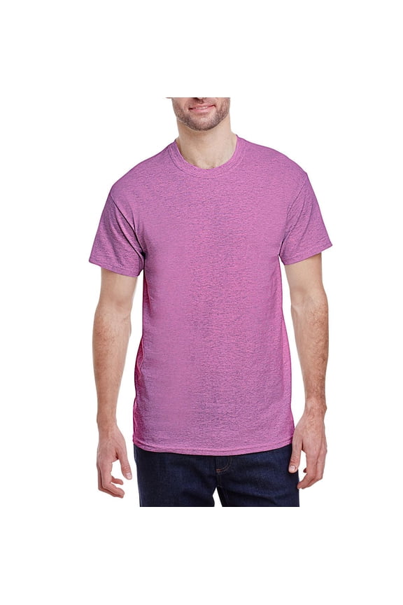 Adult Heavy Cotton T Shirt Classic Width with a Ribbed Collar Taped Neck