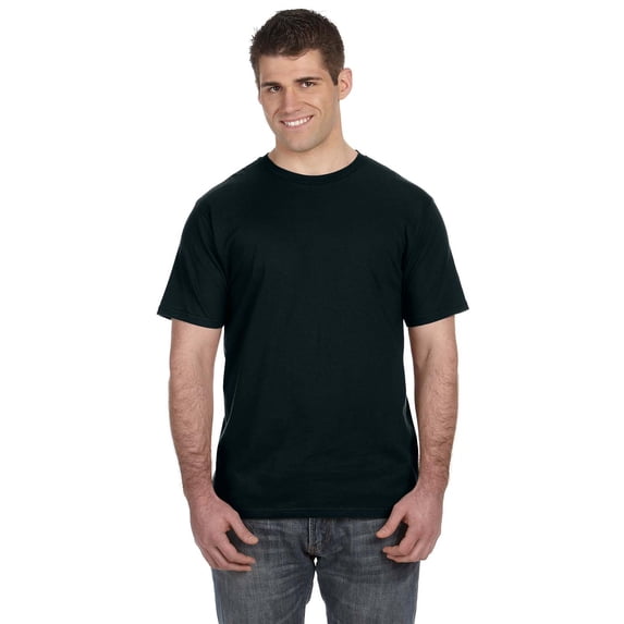 JustBlanks Adult Softstyle T-Shirt Seamed Collar Shoulder To Shoulder Tape Side Seamed Double Needle Sleeve