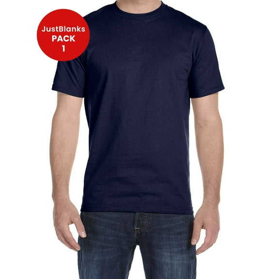 JustBlanks Heavyweight Cotton Soft Durable Pre Shrunk Classic Fit T-Shirt
