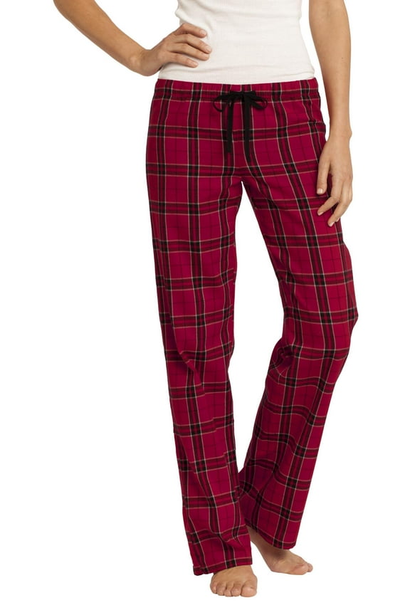 District Women's Flannel Plaid Pant