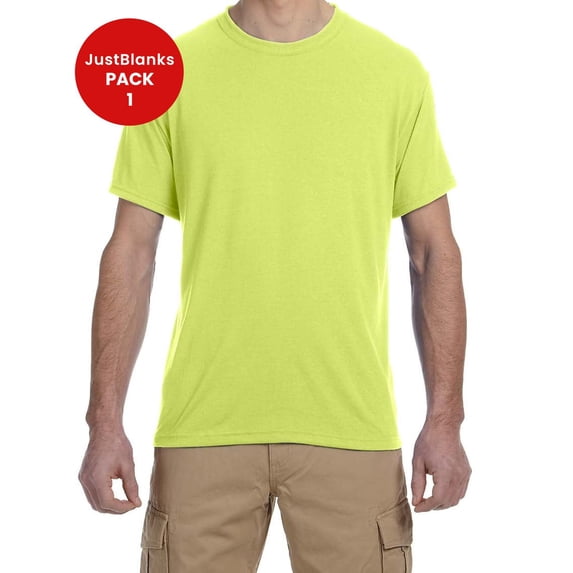JustBlanks Dri Power Moisture Wicking Performance Sport T Shirt Lightweight Breathable Activewear