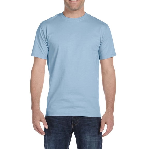 JustBlanks Dry Blend T Shirt Classic Fit Rib Collar Taped Neck